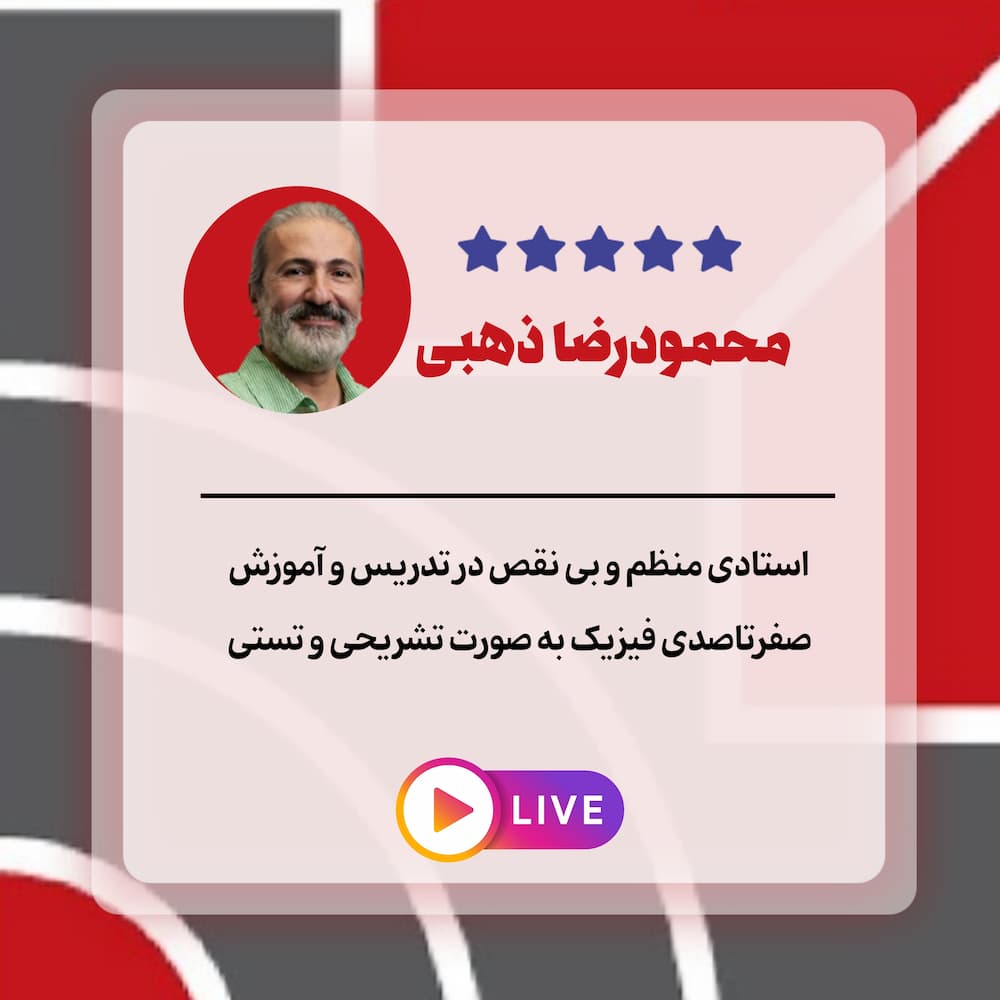 تحلیل استاد محمودرضا ذهبی
